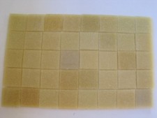 Mosaico quadrado de vidro solto 3/4" (2 cm) - 40 peças "Marfim" comprar usado  Enviando para Brazil