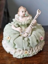 Irish dresden lace for sale  THATCHAM