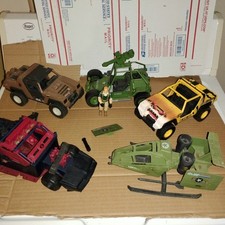 1984 GI JOE Vamp Mark II Jeep 1989 Tiger Force Sting 1984 Skyhawk AWE Striker comprar usado  Enviando para Brazil