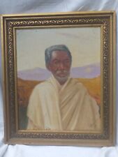 Huile toile portrait d'occasion  Cambo-les-Bains