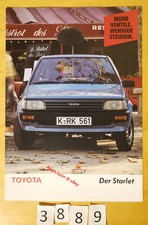 Toyota starlet prospectus d'occasion Toyota starlet prospectus d'occasion  Meyzieu
