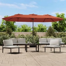 Parasol jardin double d'occasion  Expédié en France