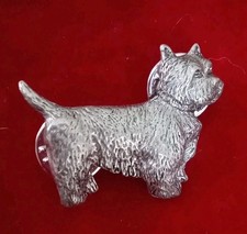 Vintage pewter scottie for sale  AYR