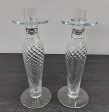 Clear glass candle for sale  SWADLINCOTE