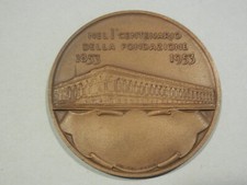 Medaglia centenario fondazione usato  Italia