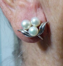 Mikimoto pearls sterling for sale  Falls Church