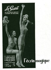 Publicité ancienne gant d'occasion  France