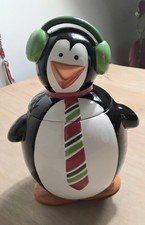 Ceramic penguin cookie for sale  Raleigh