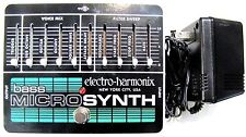 Usado Electro-Harmonix EHX Bass Microsynth Analógico Micro Sintetizador Pedal comprar usado  Enviando para Brazil