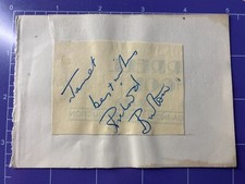 Hand signed richard for sale  SALFORD