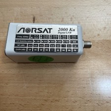 Norsat EPS-020 Bloco de Baixo Ruído 11.7-12.2 Freq/900 Baixo St/1.0 Nf/62 Ganho comprar usado  Enviando para Brazil