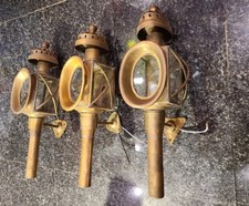 Brass carriage lamps for sale  Novelty