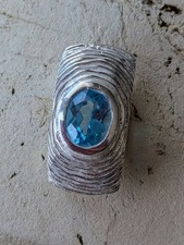 Anhänger blauem stein gebraucht kaufen  Hamm