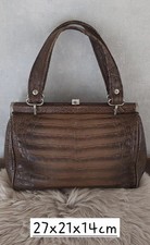 Vintage handtasche kroko gebraucht kaufen  Lahnau