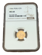 Peru 1966 gold for sale  San Francisco