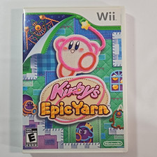 Kirby's Epic Yarn (Nintendo Wii, 2010) CIB completo com inserções manuais comprar usado  Enviando para Brazil