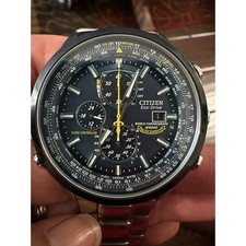 Usado, Citizen Eco Drive Blue Angels World relógio cronógrafo com caixa e manual comprar usado  Enviando para Brazil