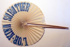Eventails anciens papier d'occasion  Limogne-en-Quercy