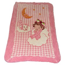 Cobertor de pelúcia morango shortcake e custard bebê gatinho 60x40 rosa nuvem lua comprar usado  Enviando para Brazil