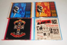 GUNS N' ROSES 4 CD LOT USE YOUR ILLUSTION I & II LIES APPETITE FOR DESTRUCTION comprar usado  Enviando para Brazil