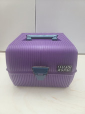 Estojo de maquiagem rígido vintage roxo Sassaby com espelho comprar usado  Enviando para Brazil