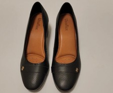 SAPATOS SOCIAIS FEMININOS DE SALTO ALTO USAFLEX PRETO EUA TAMANHO 10 comprar usado  Enviando para Brazil