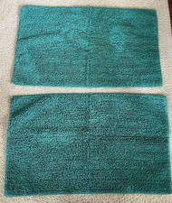 Usado, 2 tapetes de banho de pelúcia Opal House verde retangular 21”x34” comprar usado  Enviando para Brazil
