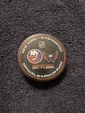 MATTHEW SCHAEFER 1º NHL GOL USADO WARMUP PUCK ISLANDERS VS. CAPITAIS 10/11/25, usado comprar usado MATTHEW SCHAEFER 1º NHL GOL USADO WARMUP PUCK ISLANDERS VS. CAPITAIS 10/11/25, usado comprar usado  Enviando para Brazil