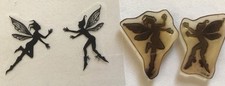 Flying pixies silhouette for sale  CUPAR