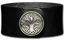 Lederarmband 32mm schwarz gebraucht kaufen  Seebad Heringsdorf