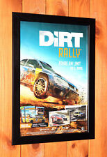 DiRT Rally PS4 Xbox One PC Windows Mini Werbeblatt Gerahmt Poster / Ad Framed comprar usado  Enviando para Brazil