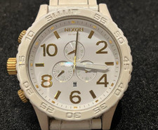 Usado, Relógio de pulso cronógrafo Nixon 51-30 cronógrafo TODO BRANCO/OURO comprar usado  Enviando para Brazil