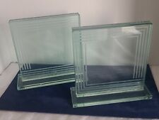 Vintage pair etched for sale  Guttenberg