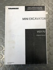 Yanmar operation maintenance for sale  LANCING