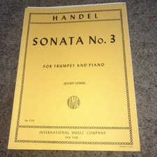 Handel sonata trumpet for sale  HORLEY