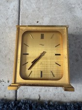 Imhof clock gold for sale  MOTHERWELL