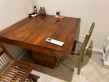 Tavolo quadrato legno usato  Livorno