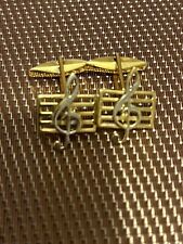 Carat gold cufflinks for sale  RENFREW