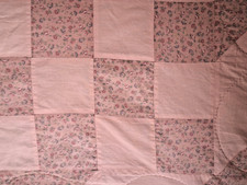 Pretty pink patchwork for sale  BURY ST. EDMUNDS