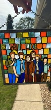 Banda Wilco vitral decoração de parede apanhador de sol comprar usado  Enviando para Brazil