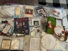 Lote De Kit De Trabajo De Aguja y Puntada Cruzada De Colección Que Todos Se Han Empezado Lote 1 segunda mano  Embacar hacia Mexico