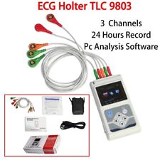 CONTEC TLC 9803 sistema de monitor de ECG dinâmico gravador 24 horas suporte de ECG comprar usado  Enviando para Brazil