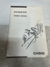 Casio SF-R10 SF-R20 Manual do Proprietário Instruções Casio Computer Company comprar usado  Enviando para Brazil