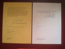 Historical autograph politics for sale  HALESOWEN