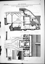 Antique print engineering for sale  UK