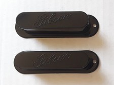 Usado, 1971-72 Gibson SG-100 SG-200 capa captador de guitarra preta gravada - Conjunto de 2 NOS comprar usado  Enviando para Brazil