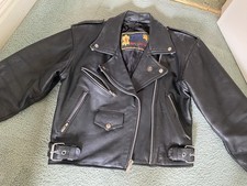 Ladies leather biker for sale  PONTEFRACT