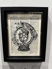 Framed print tattoo for sale  WARWICK