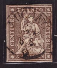 1854 helvetia seduta usato  Catania