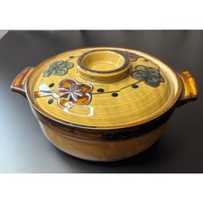 Vaso de argila japonês arroz ensopado com tampa ventilada flor de ameixa vintage comprar usado  Enviando para Brazil